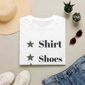 Shirt Shoes Problem Graphic Tee — Funny Casual Women’s T‑Shirt