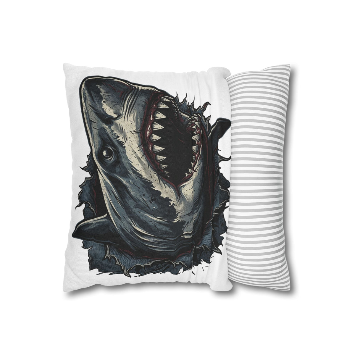 Shark Attack Decorative Pillowcase