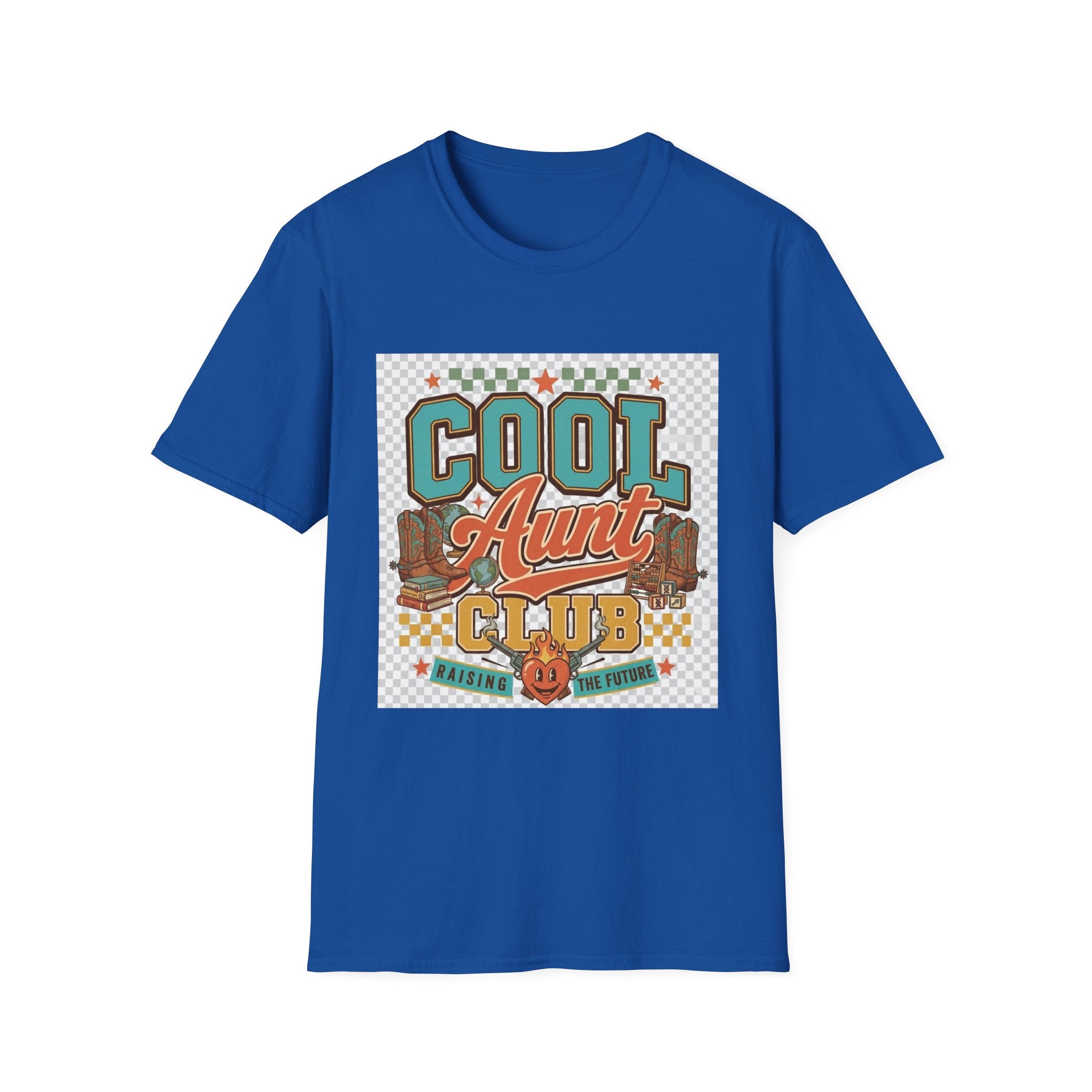 Cool Aunt T-Shirt — Retro 'Cool Aunt Club' Graphic Tee