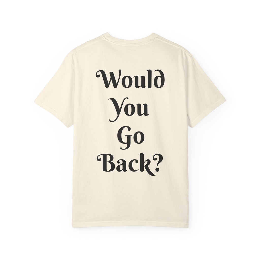 Retro Cartoon 'Time Flies' T-Shirt — 'Would You Go Back?' Graphic Tee