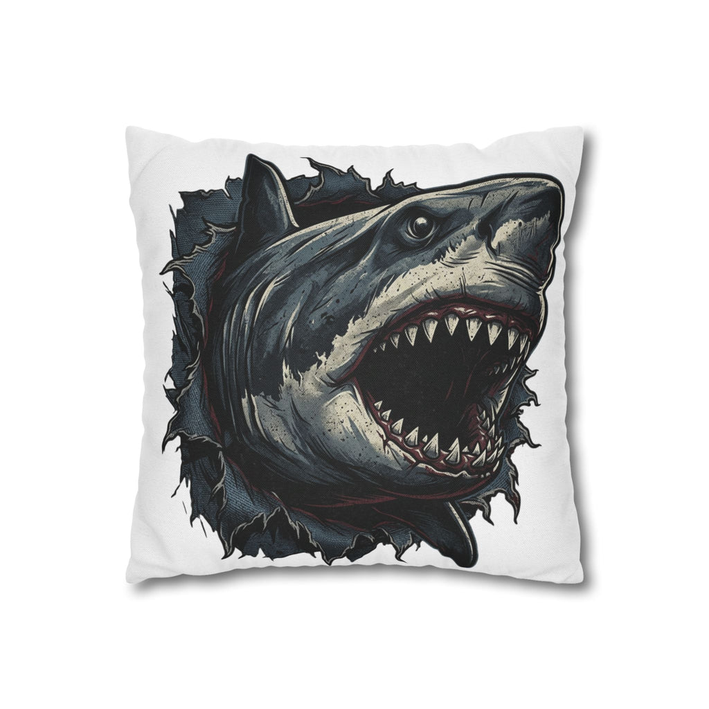 Shark Attack Decorative Pillowcase