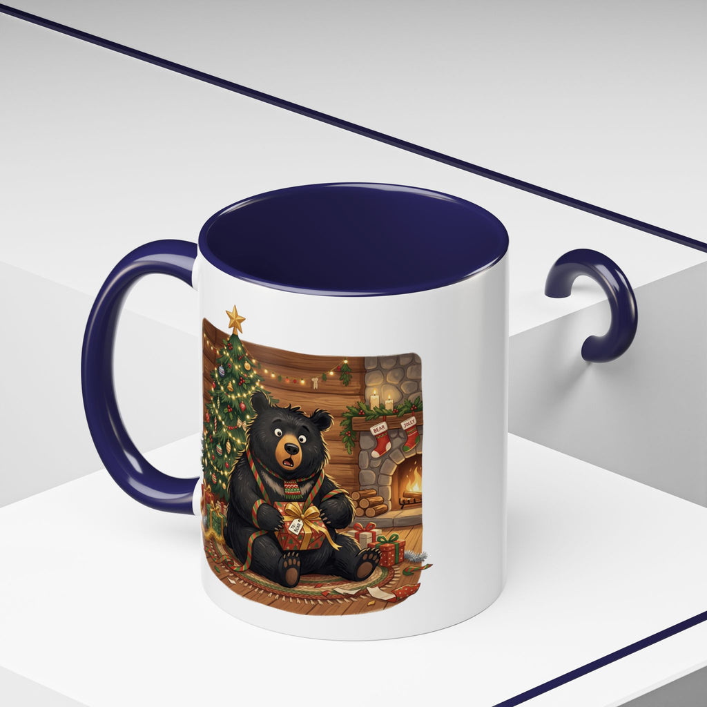 Cozy Christmas Bear Mug | Accent Coffee Mug