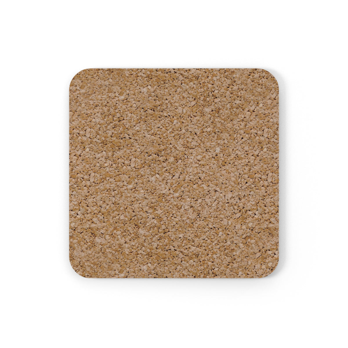 Christmas Bear Cork Coaster — Holiday Fireplace Gift