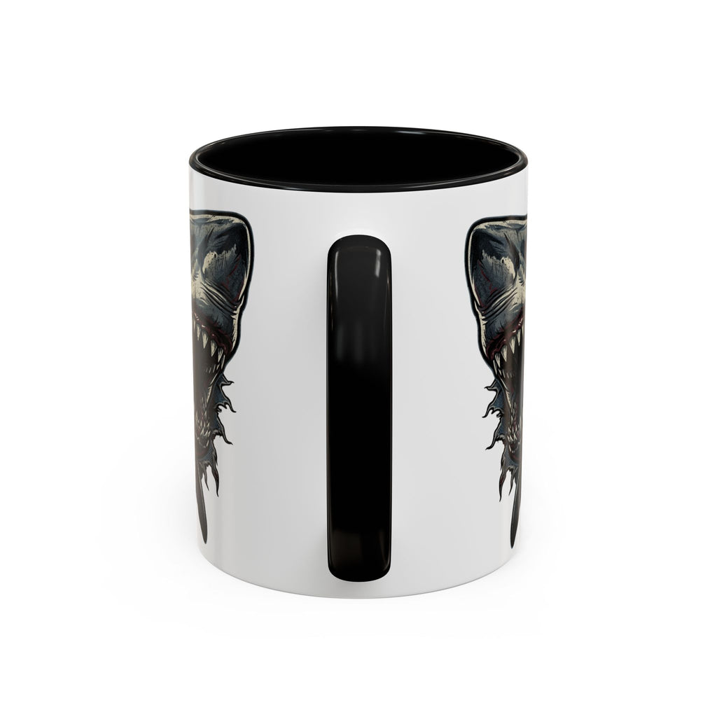Great White Shark Illustration Mug | Accent Coffee Mug 11oz 15oz