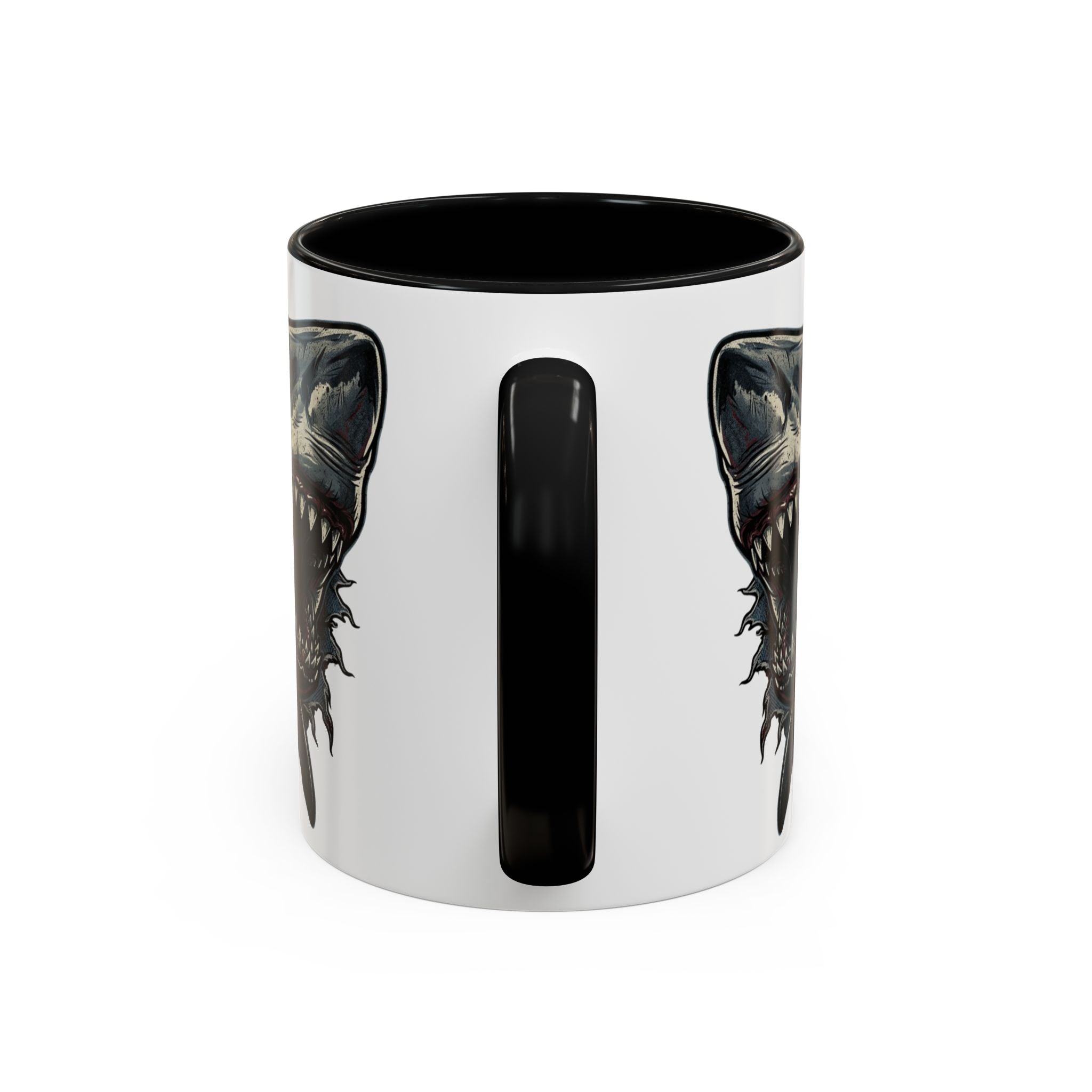 Great White Shark Illustration Mug | Accent Coffee Mug 11oz 15oz