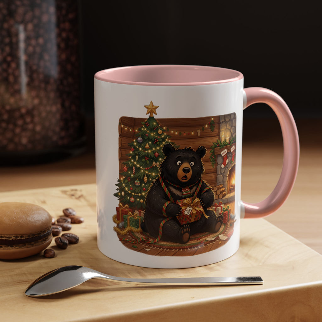 Cozy Christmas Bear Mug | Accent Coffee Mug