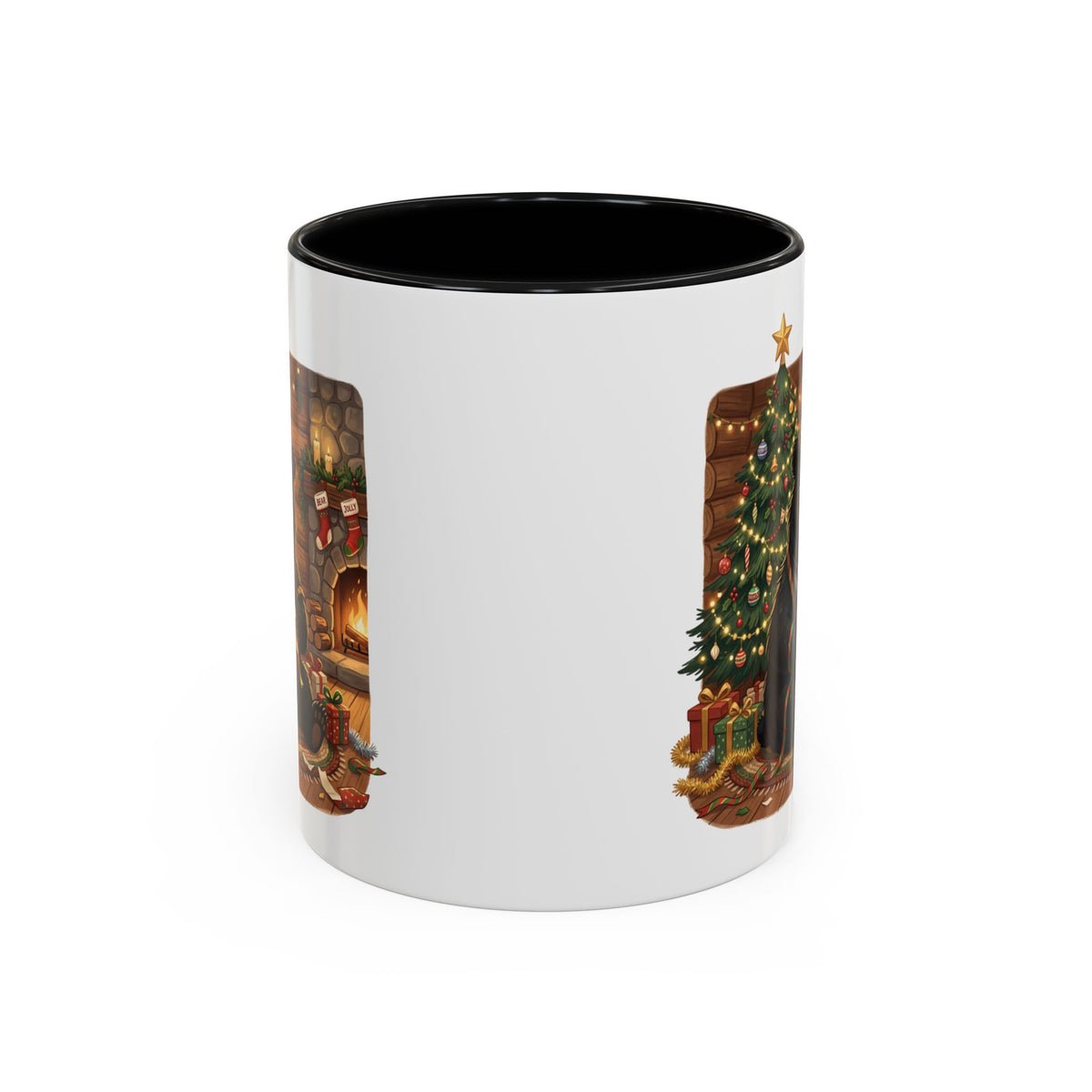 Cozy Christmas Bear Mug | Accent Coffee Mug