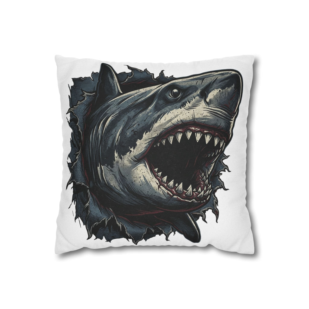 Shark Attack Decorative Pillowcase