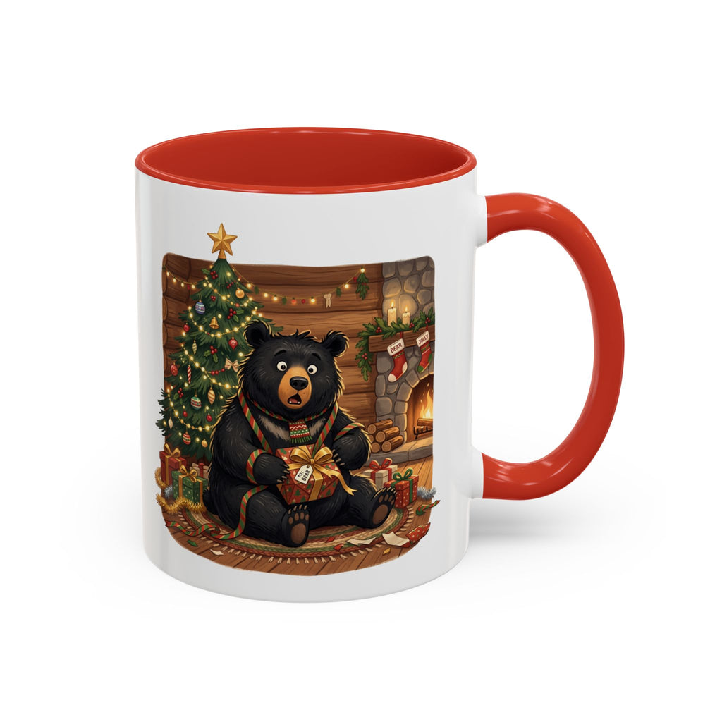 Cozy Christmas Bear Mug | Accent Coffee Mug