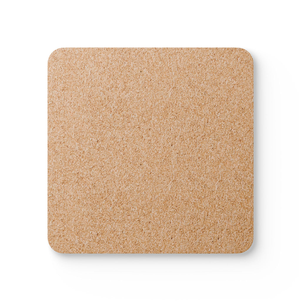 Food Icons Cork Coaster Set — Fun Restaurant Kitchen Drink Coasters