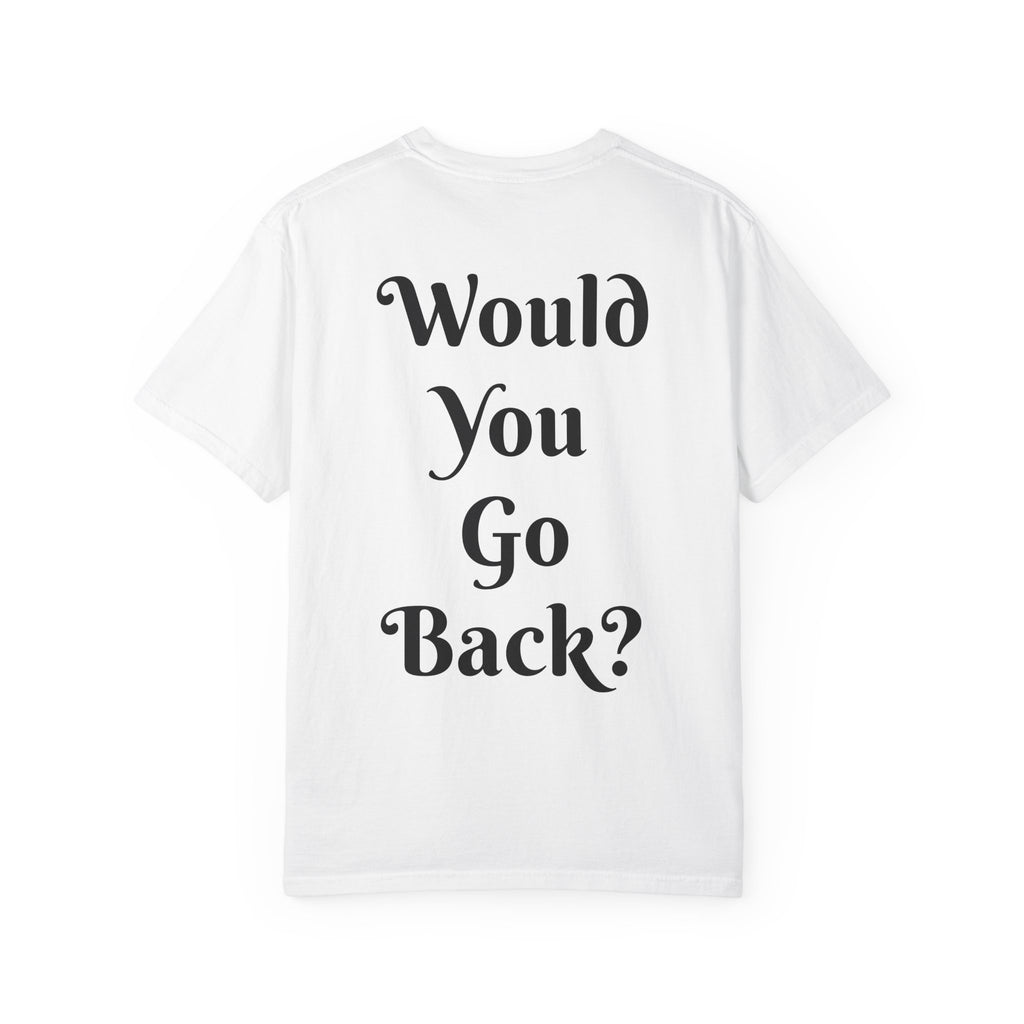 Retro Cartoon 'Time Flies' T-Shirt — 'Would You Go Back?' Graphic Tee