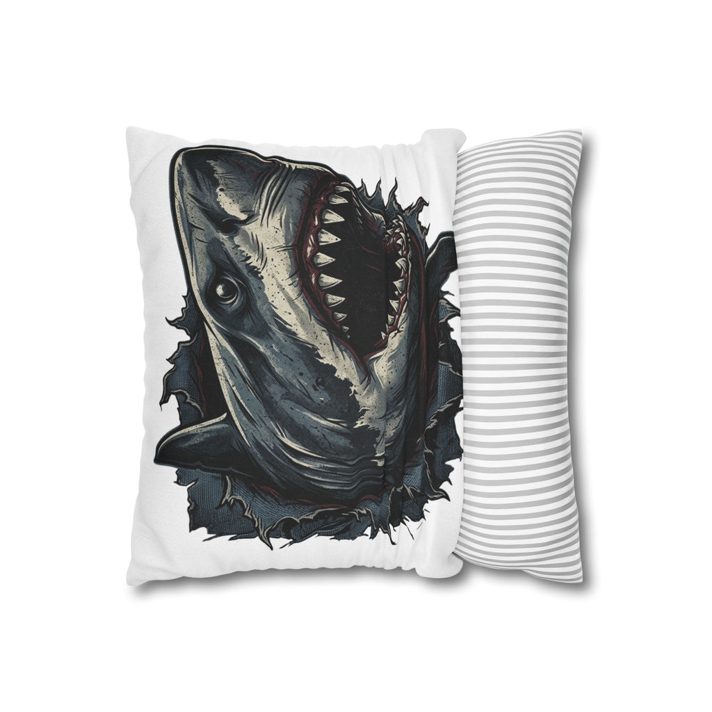 Shark Attack Decorative Pillowcase