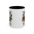 Santa Sleigh with Dragons Coffee Mug | Holiday Christmas Ceramic Mug