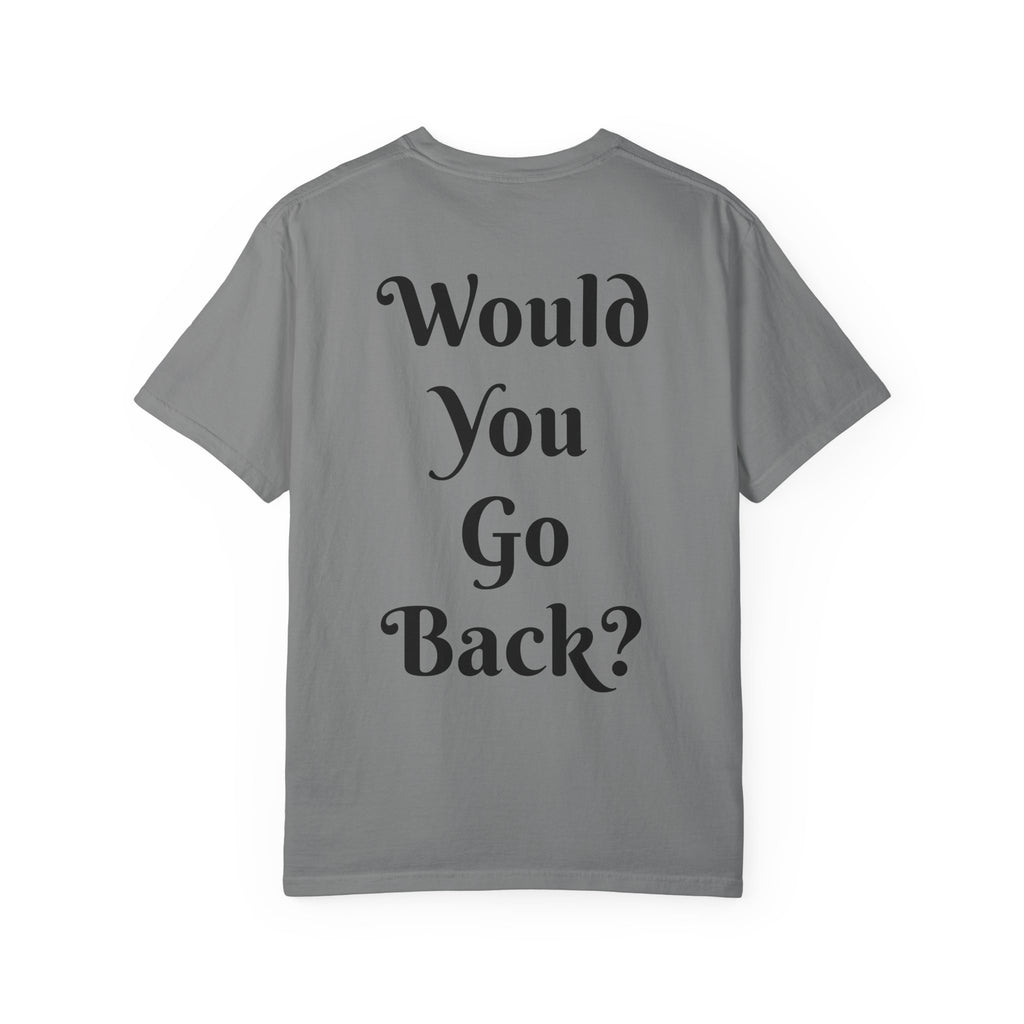 Retro Cartoon 'Time Flies' T-Shirt — 'Would You Go Back?' Graphic Tee