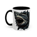 Great White Shark Illustration Mug | Accent Coffee Mug 11oz 15oz