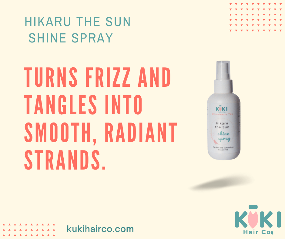 Lightweight Shine Spray for Glossy Healthy Hair